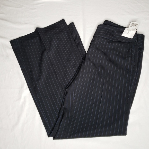 ‼SOLD‼ Cabi Pinstripe Trouser Pants Wide Leg - Picture 8 of 8